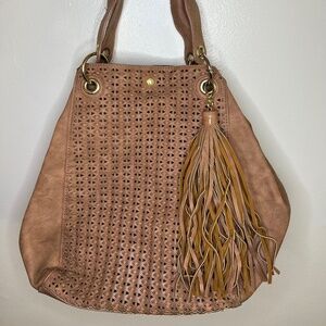 Steven Madden Purse with Laced Pattern and Insert